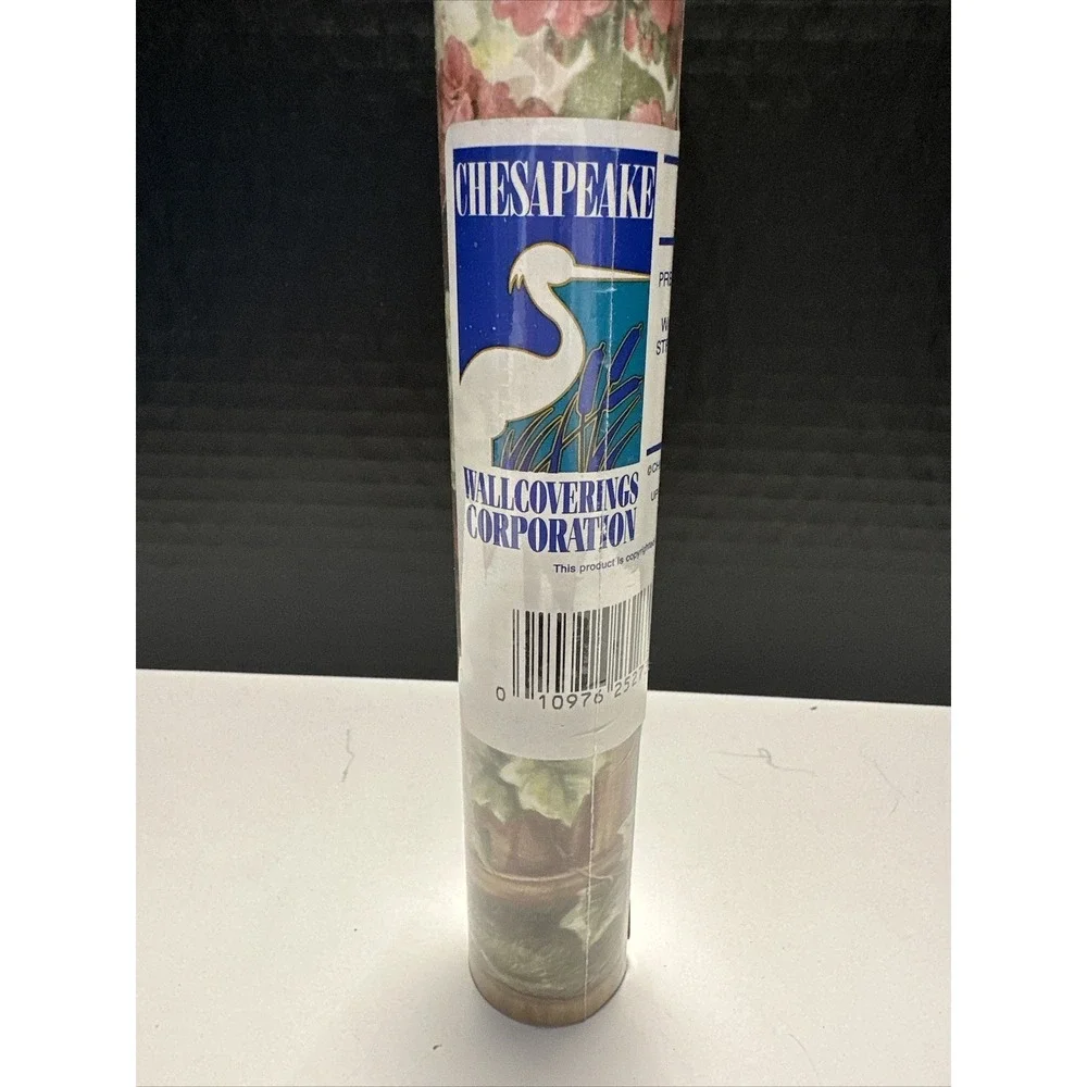 Vintage Chesapeake Wallpaper Border Floral Design Vintage‎ 5 Yards SEALED
